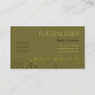 Carte De Visite Machine à tresser