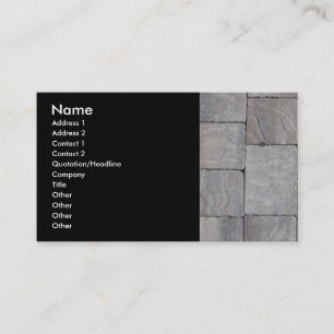 Carte De Visite Machines à paver