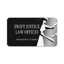 Madame foncée de Deco de justice