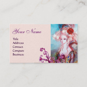 Carte De Visite MADAME POMPADOUR Beauté, Salon, Spa, Artiste de ma