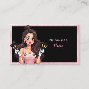 Carte De Visite Madeleine rose