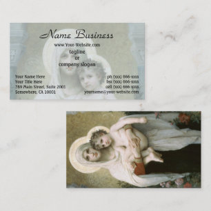 Carte De Visite Madonna des Roses par William-Adolphe Bouguereau