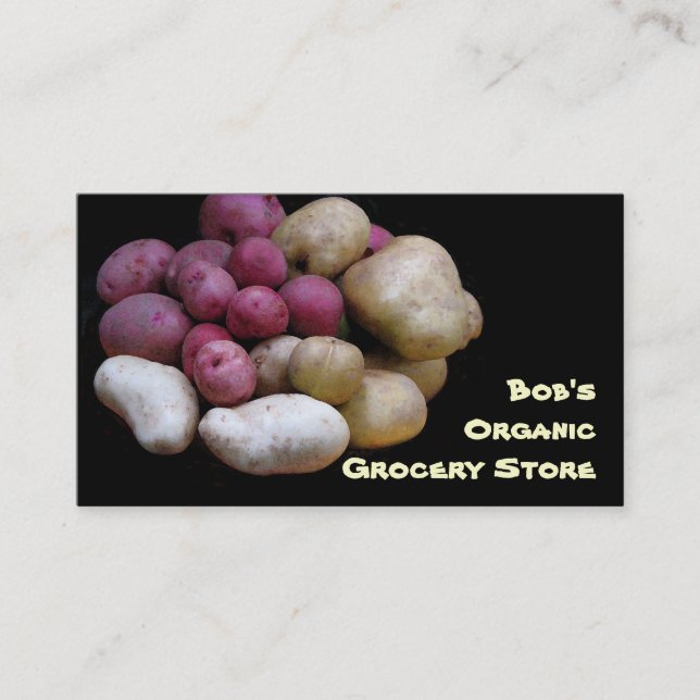 Carte De Visite Magasin d'alimentation (Devant)