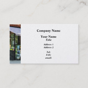 Carte De Visite Magasin d'alimentation Albany NY