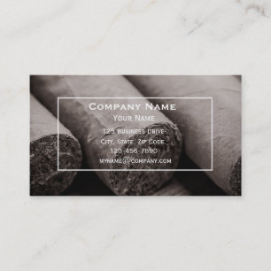 Carte de visite magasin de cigares