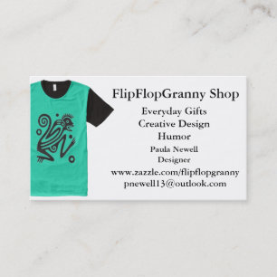 Carte De Visite MAGASIN de FlipFlopGranny