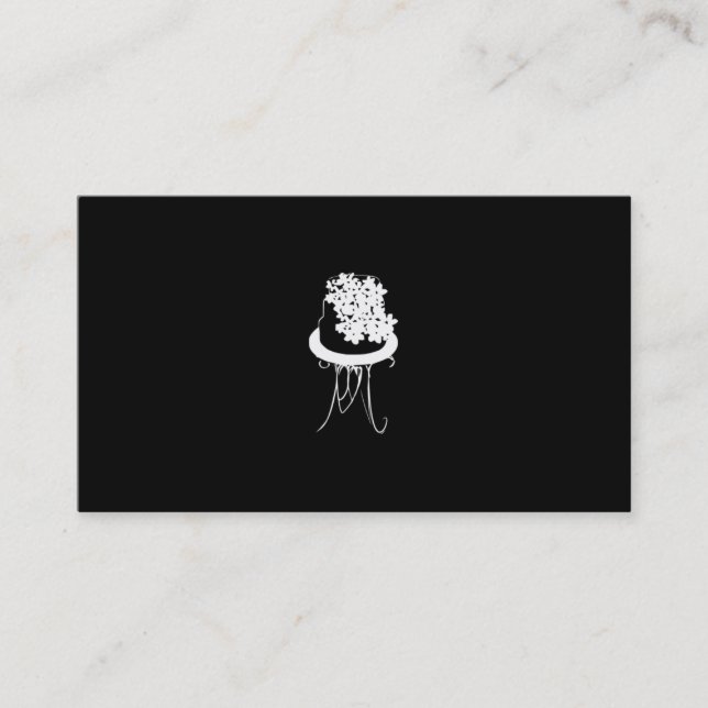 Carte De Visite Magasin de gâteau (Devant)