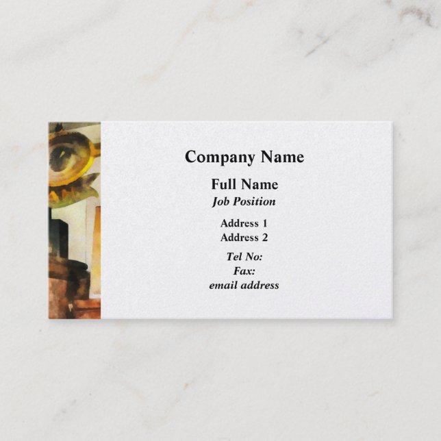 Carte De Visite Magasin de lunettes (Devant)