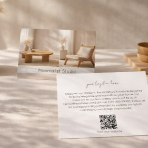 Carte De Visite Magasin de Meubles Modernes Aménagement d'Intérieu