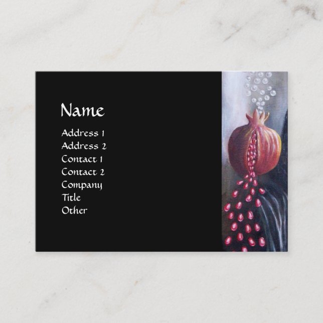 CARTE DE VISITE MAGDALEN (Devant)