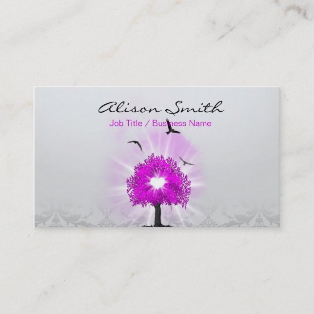 Carte De Visite Magic tree of love (Devant)