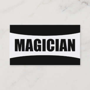 Carte de visite magicien