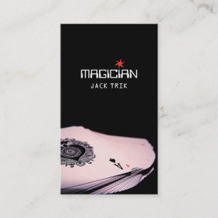 Carte De Visite Magicien Card Poker Trick Entertainment