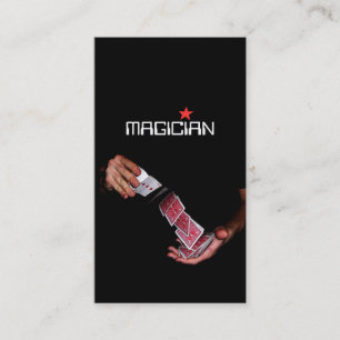 Carte De Visite Magicien Card Poker Trick Entertainment
