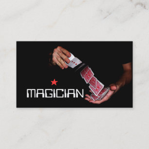 Carte De Visite Magicien Card Poker Trick Entertainment