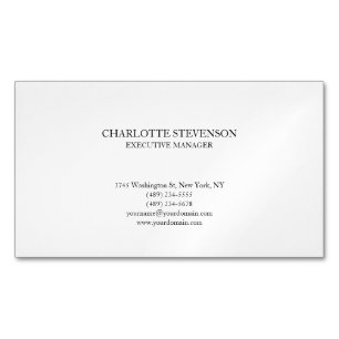 CARTE DE VISITE MAGNÉTIQUE