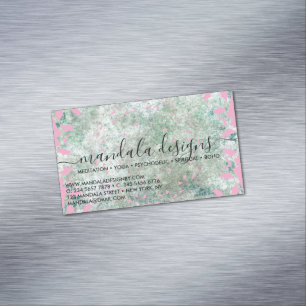 CARTE DE VISITE MAGNÉTIQUE