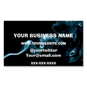 Carte De Visite Magnétique Affaires de fumée de Vape