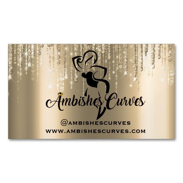 Carte De Visite Magnétique @ambishescurves www.ambishescurves.com (devant)