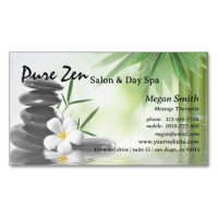 Bambou Zen Stones Spa Soins de la peau Massage Sal