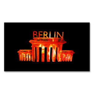 Carte De Visite Magnétique Berlin