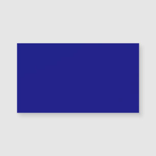 Carte de visite magnétique bleu marine