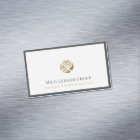 Bordure gris logo moderne de luxe