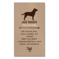 Chocolat Labrador Rétriever Silhouette