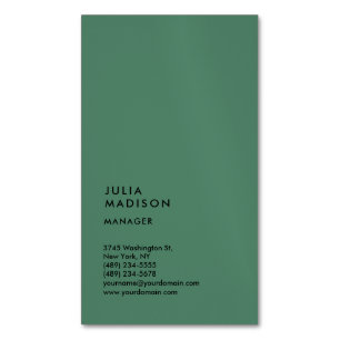 Carte De Visite Magnétique Consultant du gestionnaire de tendance verticale