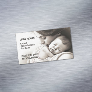 Carte De Visite Magnétique Consultant en allaitement maternel