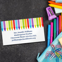 Crayons des enseignants de l'école primaire
