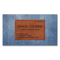 Denim Jean Moderne Minimaliste