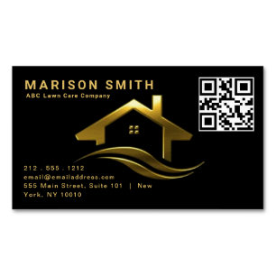 Carte De Visite Magnétique Design immobilier haut de gamme Magnétique