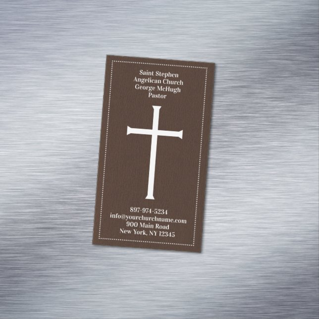 Carte De Visite Magnétique Église Sainte-Croix (In Situ)
