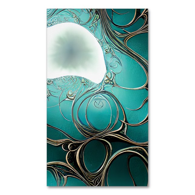 Carte De Visite Magnétique Illusion de jeu de Dreamer Matrix paysage matricie (devant Vertical)