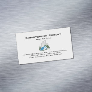 Carte De Visite Magnétique Immobilier simple