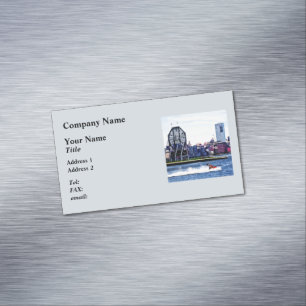 Carte De Visite Magnétique Jet sking by Colgate
