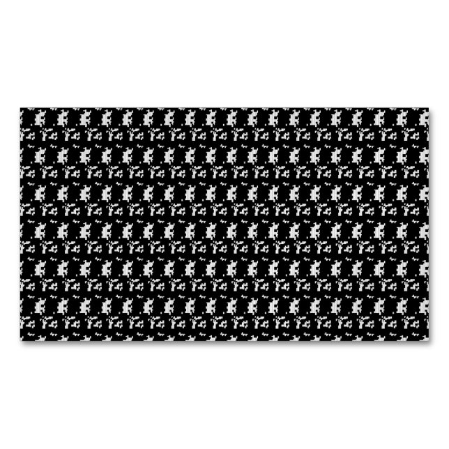 Carte De Visite Magnétique Langue, Tempête du désert (devant)