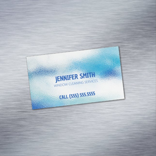 Carte De Visite Magnétique Lavage de fenêtre (In Situ)