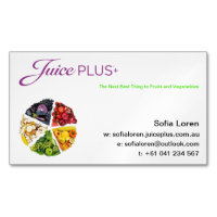 LE JP+ Logo pourpre de tarte végétarien d'aimant