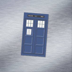 Carte De Visite Magnétique Le Royaume-Uni - cabine téléphonique publique de