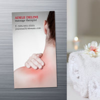 Massage moderne Thérapiste dos femme