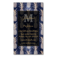 Motif de nébuleuse aux ananas dorés