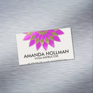 Carte De Visite Magnétique Namaste