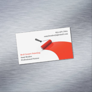 Carte De Visite Magnétique Peinture
