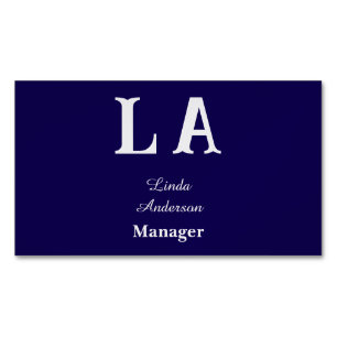 Carte De Visite Magnétique Personnalisé vibrant professionnel