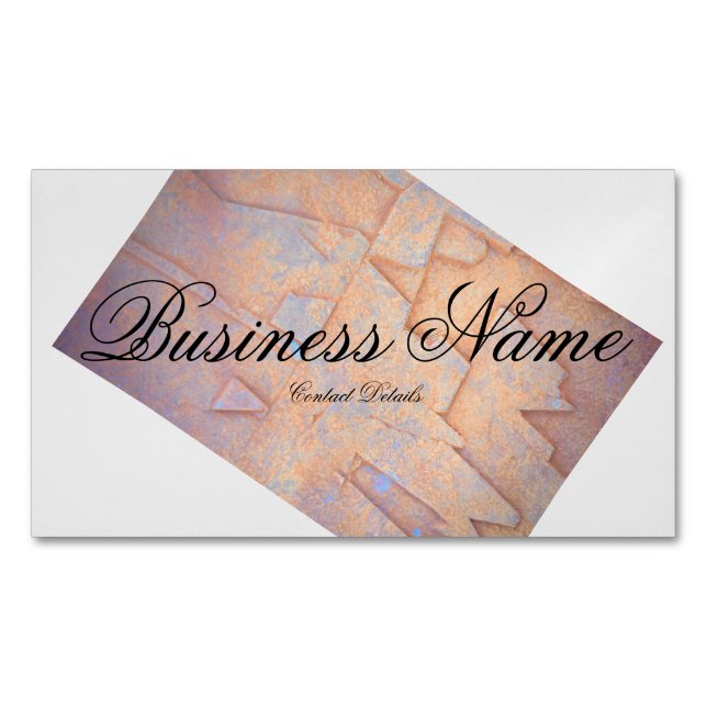 Carte De Visite Magnétique Promotions d'individu (devant)