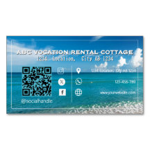 QR Code Beach Élégant Voyage Spa