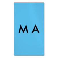 Simple monogramme ajouter votre nom lettre man min