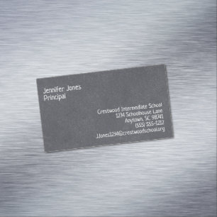 Carte De Visite Magnétique Tableau de bord personnalisé style sept lignes